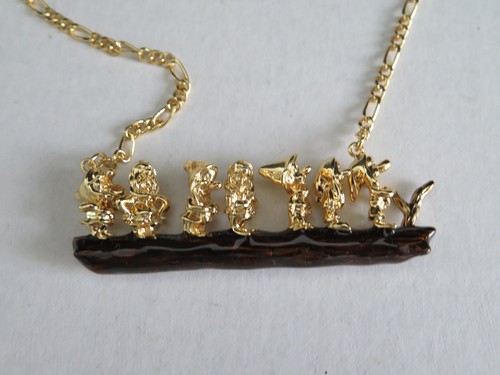 Disney necklace snow - snow, white