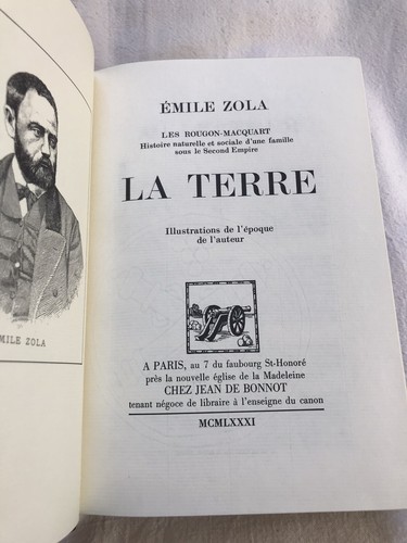 émile zola terre jean - Émile, la