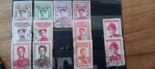 Timbres indochine bao - indochine,
