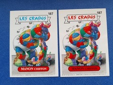 Les Crados série 2/ 2 Cartes