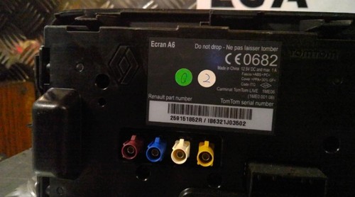 Ecran gps renault clio - 3, phase