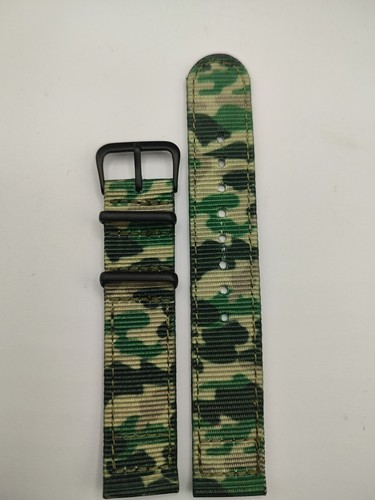 Bracelet nato nylon 18mm vert - bracelet,