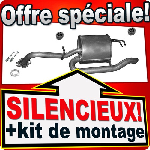 Silencieux arriere pour toyota - pour,