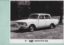 photo de presse / press photo original Moskvitch Scaldia 412 1972
