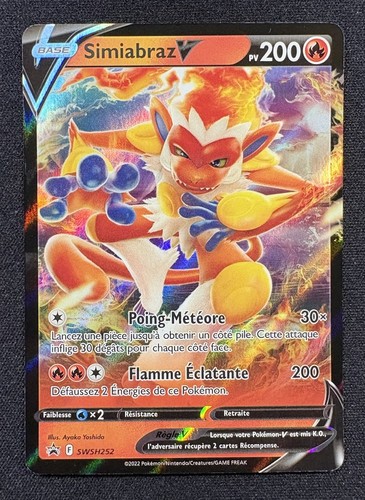 Carte pokémon simiabraz v - pokémon, :