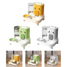 Distributeur automatique de nourriture et d'eau pour chats et lapins