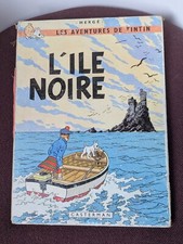 Album tintin ile noire - album, l'ile