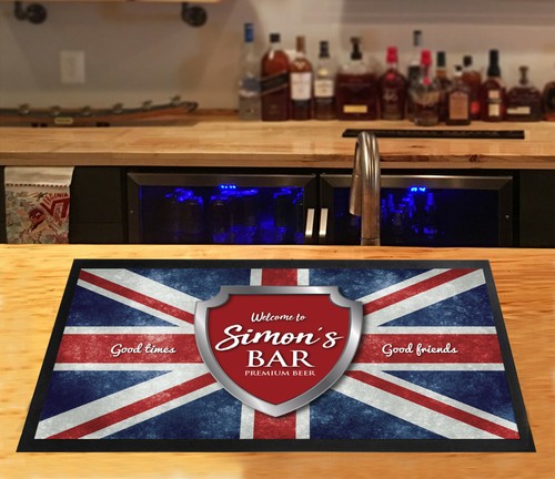 Tapis bar personnalisé - bar,