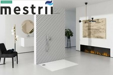 Bac à Douche Super Plat Bau-Höhe 3 CM Baignoire en Acrylique Antidérapant Option