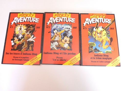 Lot journal de mickey - le,