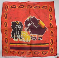 Superbe tenture indienne BATIK