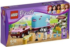 LEGO -- FRIENDS -- LA REMORQUE A CHEVAUX D'EMMA -- 3186 - BOITE NEUVE ET SCELLEE