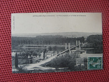 ++"1507"   CPA  AUVILLAR   LE PONT SUSPENDU ET LA VALLEE DE LA GARONNE