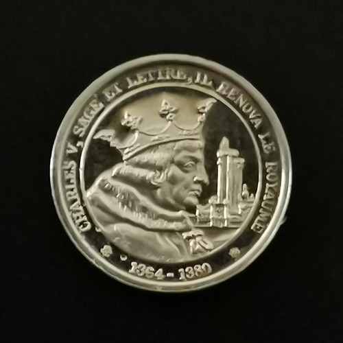 Medaille argent petit module - medaille,