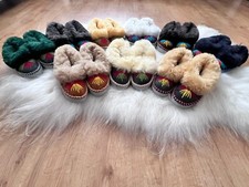 Femmes Cuir Laine Hiver