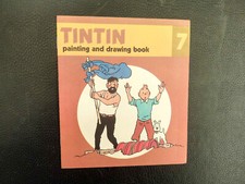 HERGE Tintin album à colorier