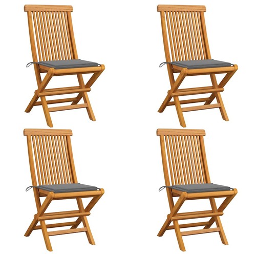 Chaises pliantes avec - , coussins