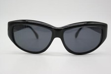 Lunettes De Soleil Vintage GIVENCHY G 8905 Noires Et Dorées Ovales