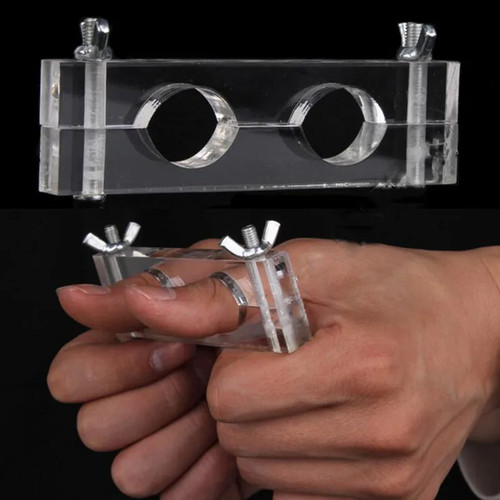 Transparent thumb lock - lock, magic