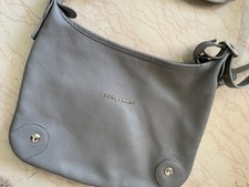 LONGCHAMP: SAC CUIR GRIS TRÈS