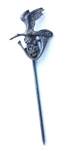 épingle insigne cravate - insigne, 20e