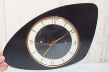 Superbe Ancienne PENDULE Horloge Vintage Formica ODO -- Top Design moderne