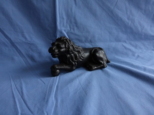 Figurine statuette lion en - statuette,
