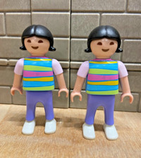 PLAYMOBIL 2 Personnage Enfants