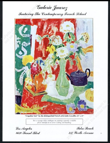 1973 jules cavailles painting - jules,