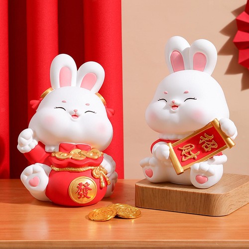 Lapin tirelire - lapin, statue