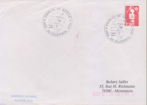 Charles gaulle enveloppe - charles,