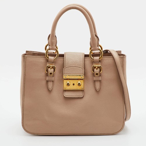 Sac fourre tout cuir - sac, miu