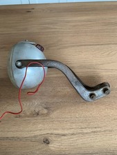 feu avant vélo ancien en aluminium 