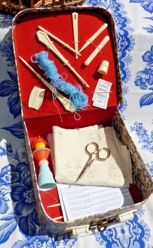 Jouet ancien mallette vintage - jouet,