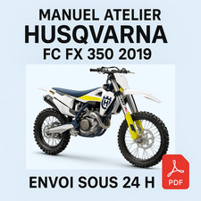 Manuel Atelier Husqvarna FC FX