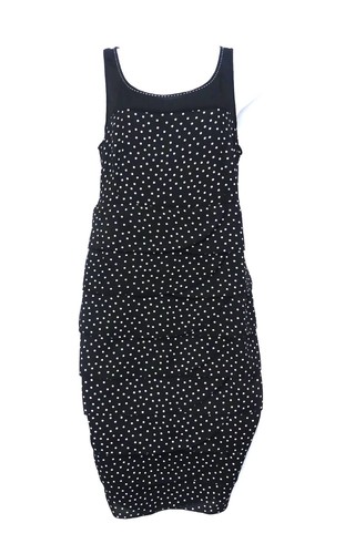 Robe nitya noire à pois - tb,