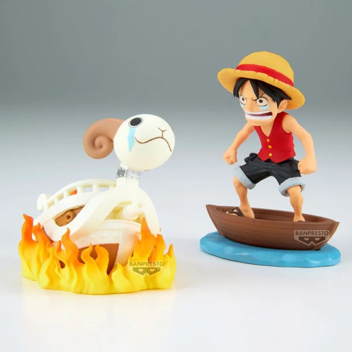 One piece figurine - figurine, log