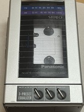 PANASONIC PORTABLE RADIO CASSETTE PLAYER WALKMAN WORKING EXCELLENT SOUNDING