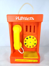 Vintage Orange Playskool Pay