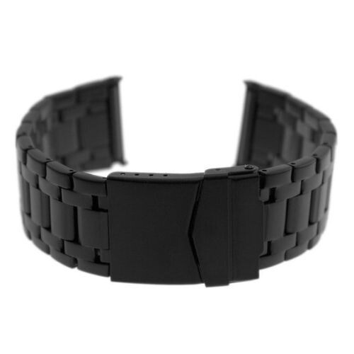 Steel black bracelet band - steel,