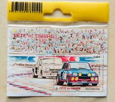 BLOC TIMBRE R5 NEUF LUXE 5205 F5205 FETE DU TIMBRE 2018 RENAULT 5 MAXI TURBO T16