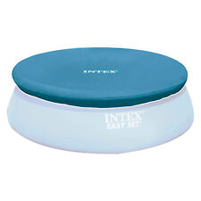 INTEX 28020 Housse Pour Piscine Easy Set Ø 244Cm, Débord 30Cm Couverture