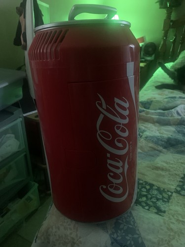 Coke cola mini fridge - a,