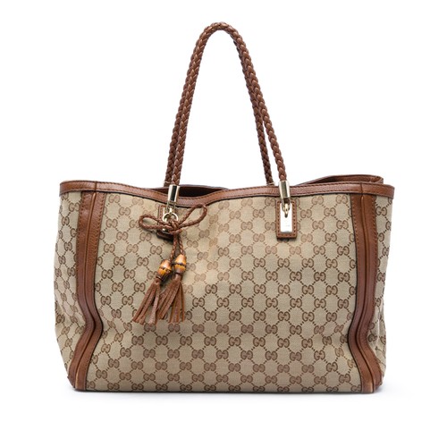 Gucci toile bella cabas - gucci, gg