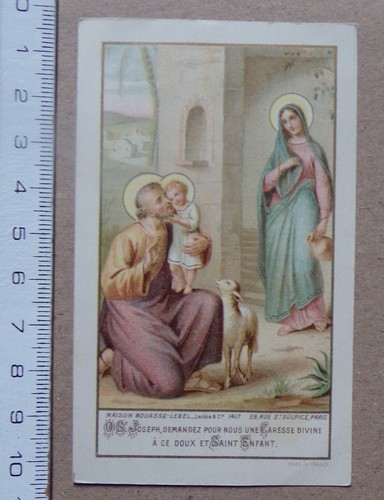 Image pieuse st joseph - image, o