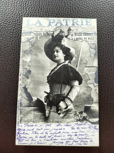 Cpa les journaux époque - journaux, "la