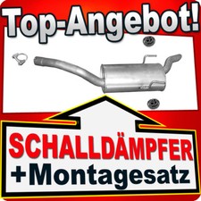 Silencieux d'échappement pour CITROEN EVASION FIAT ULYSSE I PEUGEOT 806 2.0 9...