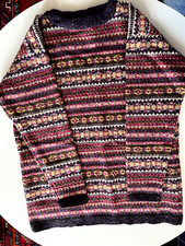 PULL JACQUARD EN PURE LAINE