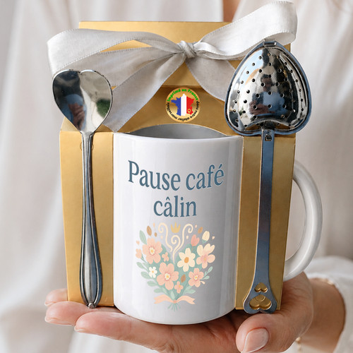 Coffret mug pause - pause, câlin