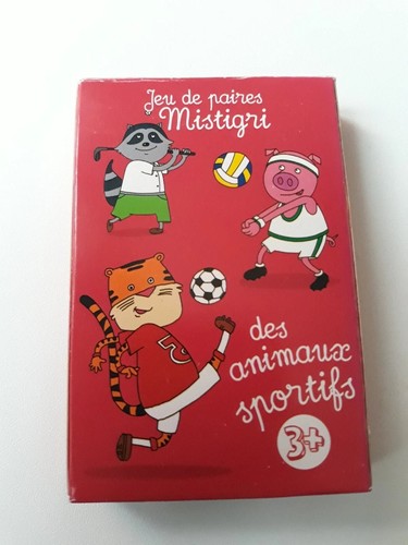 Paquet cartes jeu paires - de,